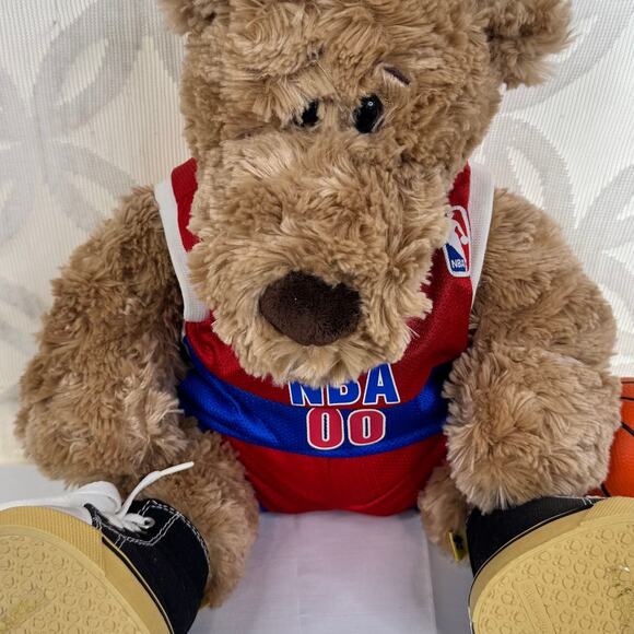 Build A Bear NBA Basketball Player Plush Stuffed Animal Uniform Jersey 17" - Picture 4 of 4